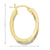 5mm Hoop Earrings in 14K Two-Tone Gold