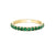 10K Yellow Gold Emerald Ring-Band