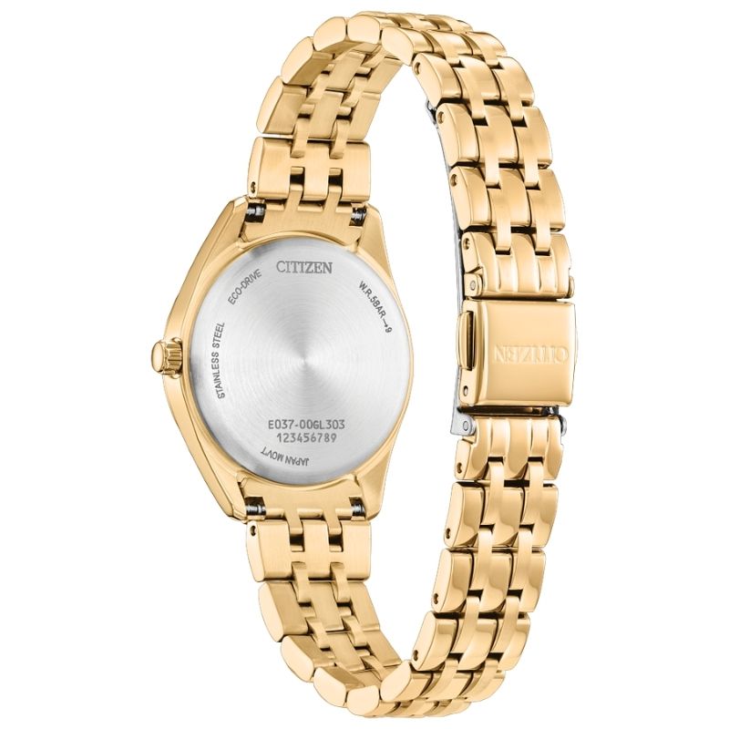 Citizen Peyten Dress Classic Eco-Drive Womens Watch EM1232-59D