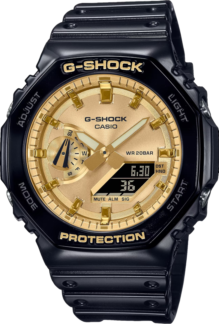 G-Shock Analog-Digital Quartz Unisex Watch GA-2100GB-1ACR