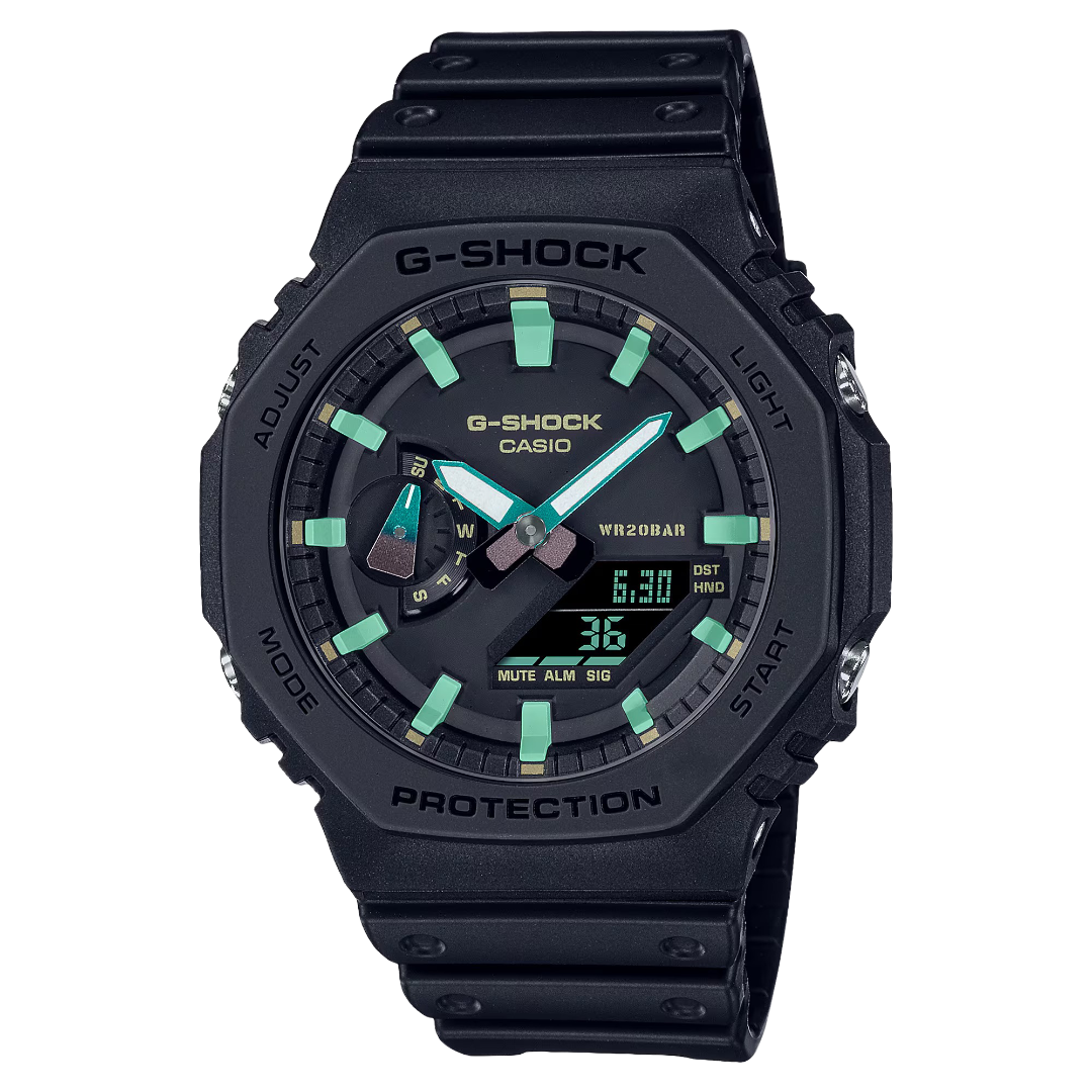 G-Shock Analog-Digital Quartz Unisex Watch GA-2100RC-1ACR