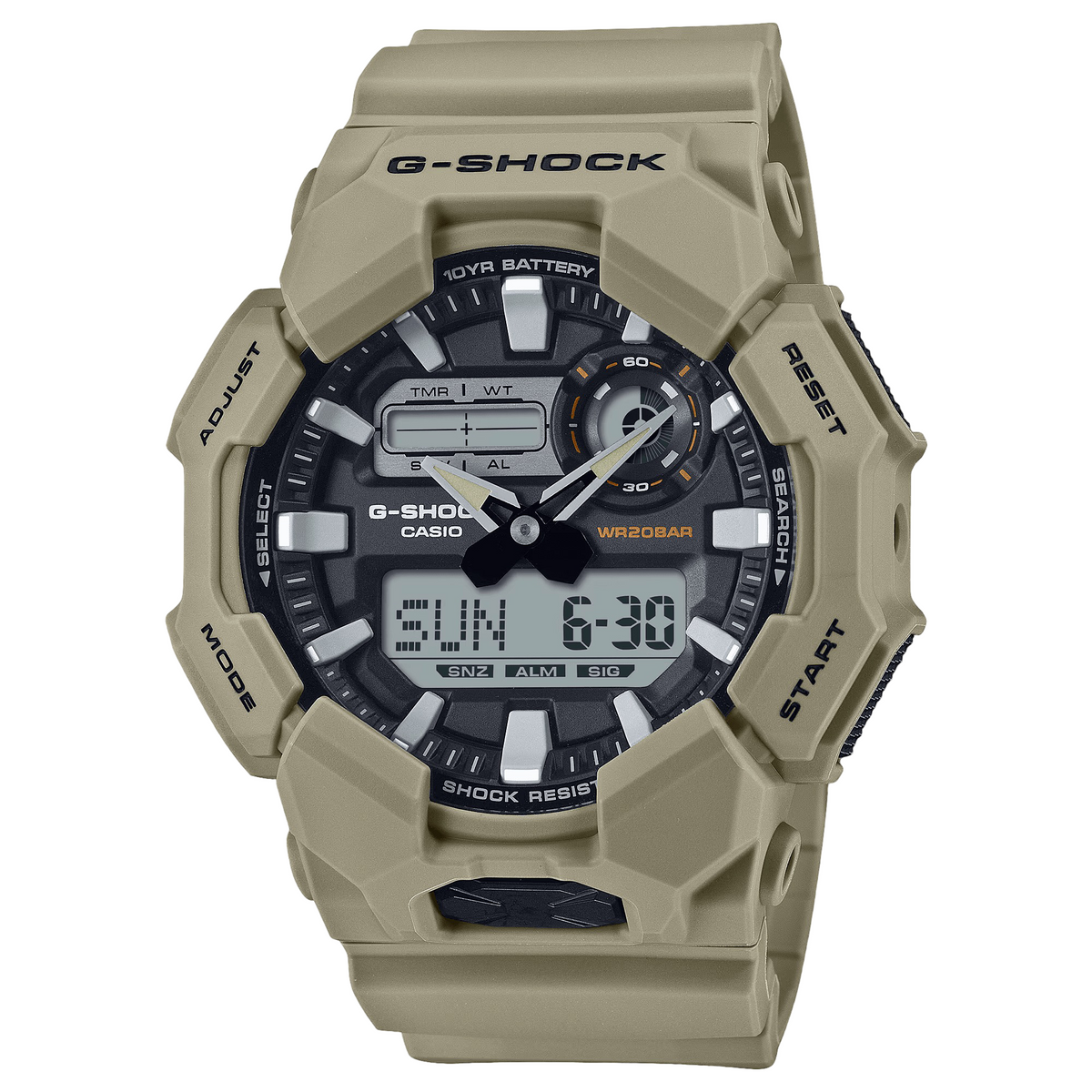 G-Shock Anakog-Digital GA-010 SERIES Quartz Men&#39;s Watch GA010-5A