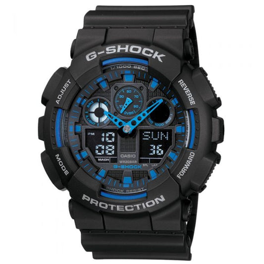 G-Shock GA-100 SERIES ANALOG-DIGITAL Quartz Men's Watch GA100-1A2