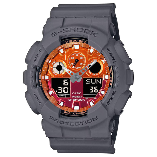 G-Shock ANALOG-DIGITAL GA-100 SERIES Quartz Men's Watch GA100FL-8A