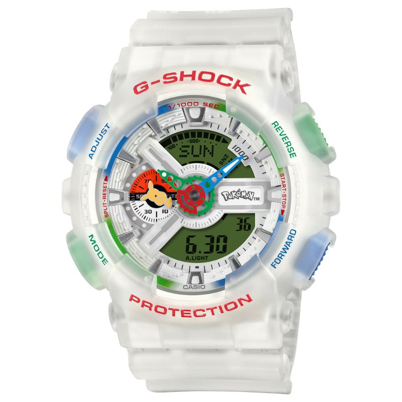 G-Shock Pokémon collaboration model 110 Series ANALOG-DIGITAL Quartz Men's Watch GA110PKM-7A