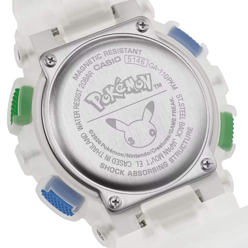 G-Shock Pokémon collaboration model 110 Series ANALOG-DIGITAL Quartz Mens Watch GA110PKM-7A