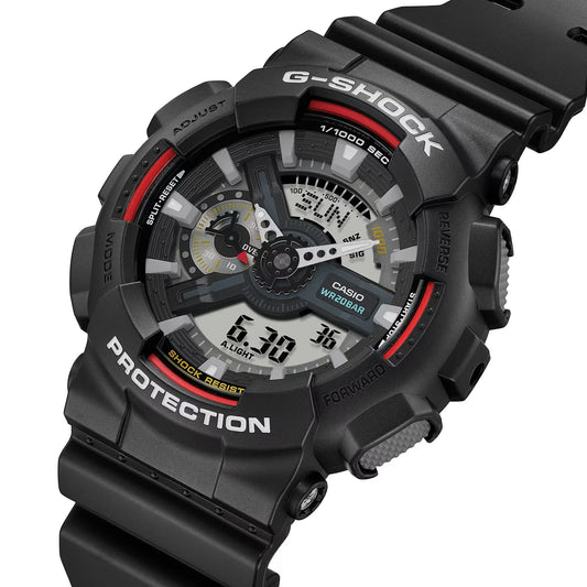 G-Shock ANALOG-DIGITAL 110 Series Quartz Men's Watch GA110RL-1A