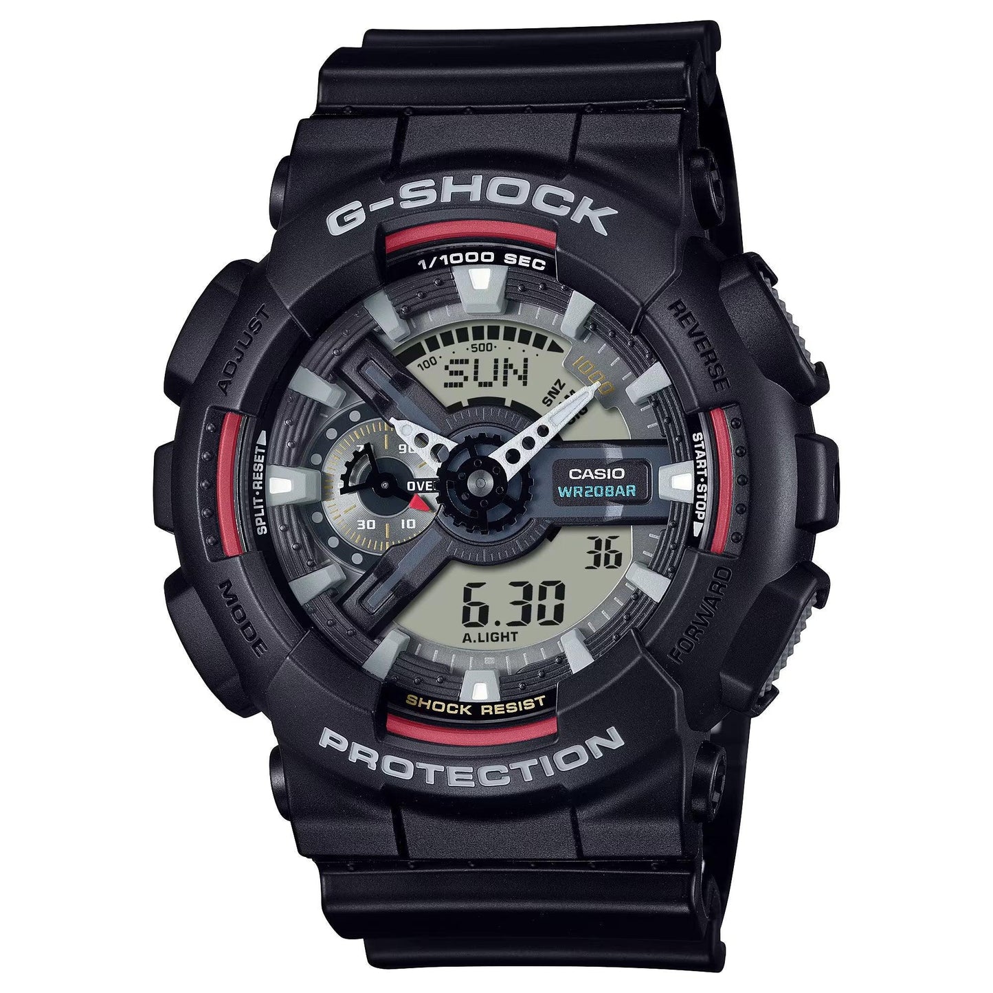 G-Shock ANALOG-DIGITAL 110 Series Quartz Men's Watch GA110RL-1A