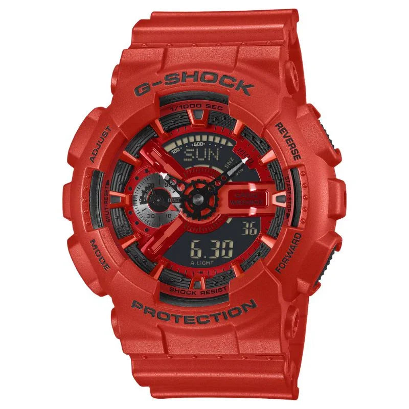 G-Shock Analog-Digital 110 SERIES Quartz Men's Watch GA-110RRB-4A
