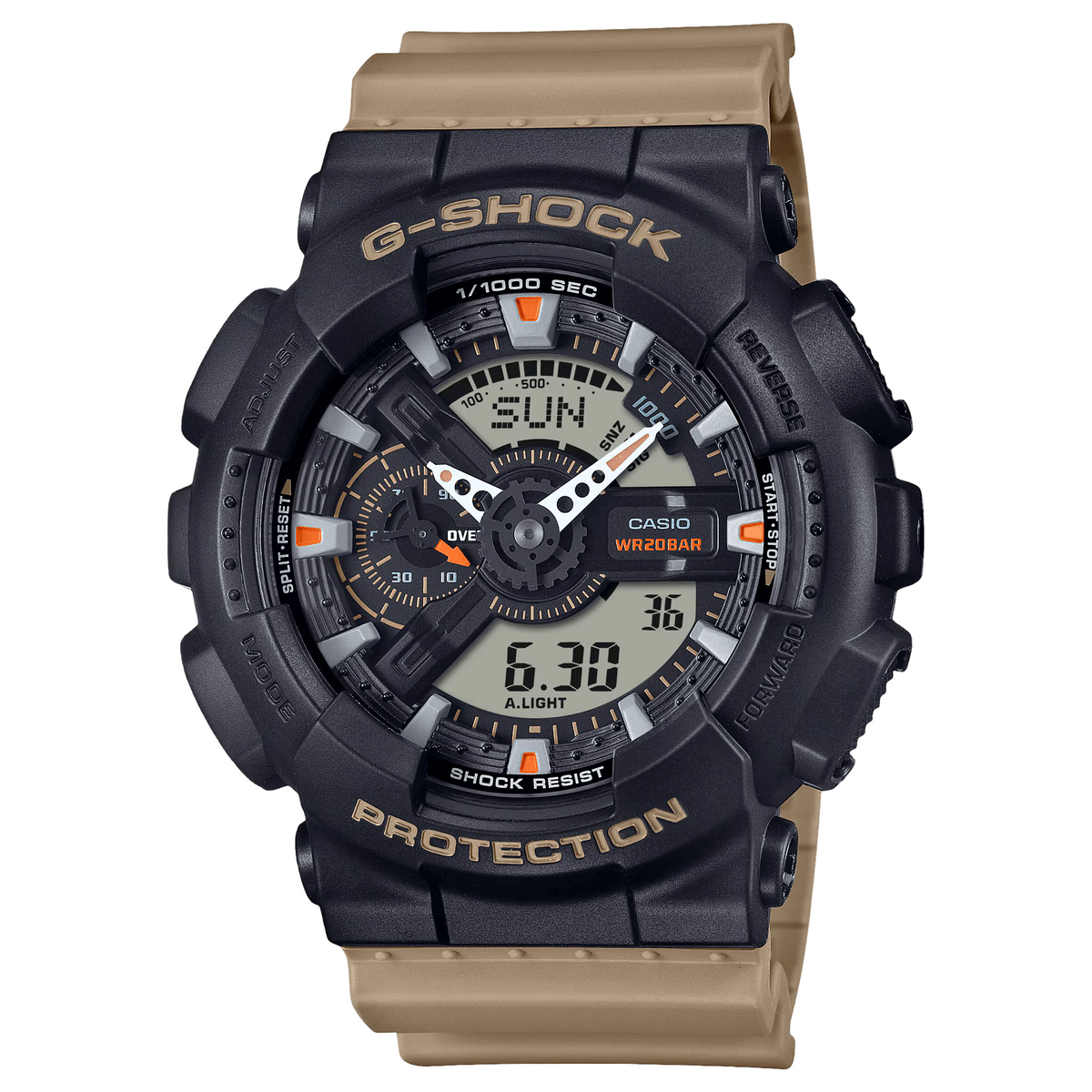 G-Shock Analog-Digital 110 SERIES Quartz Men&#39;s Watch GA110TU-1A5