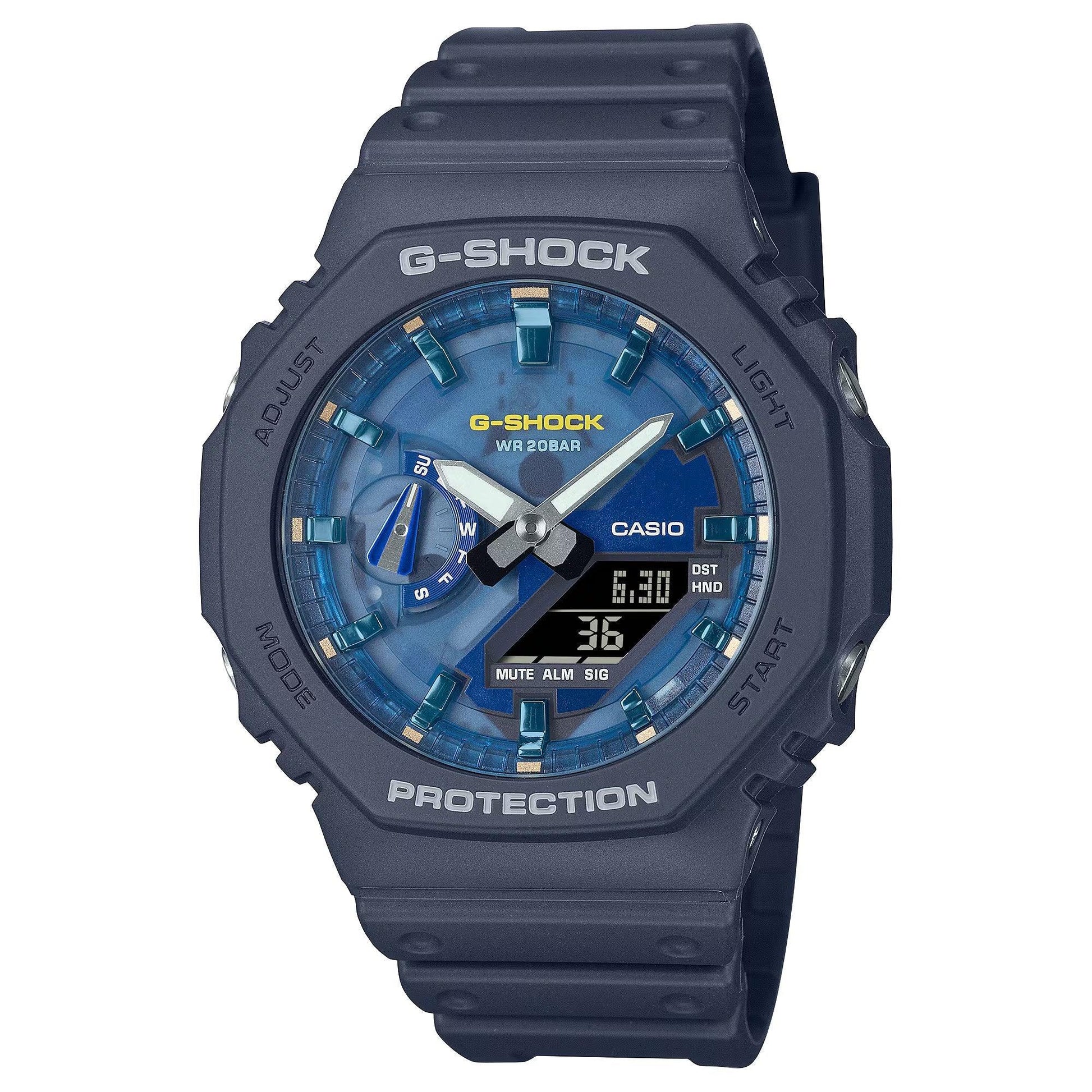 G-Shock ANALOG-DIGITAL 2100 Series Quartz Men's Watch GA2100AS-2A