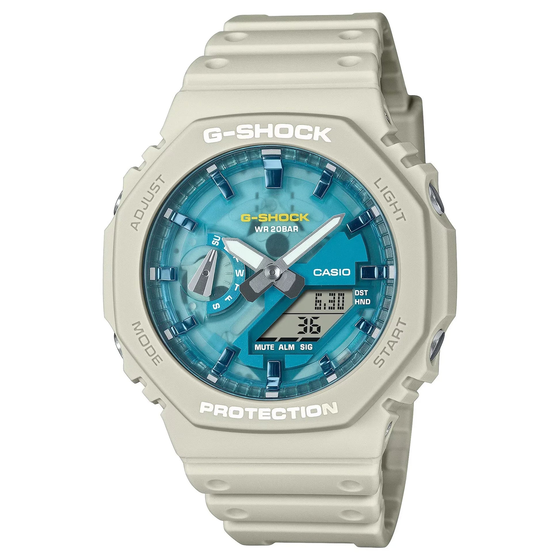 G-Shock ANALOG-DIGITAL 2100 Series Quartz Men's Watch GA2100AS-5A