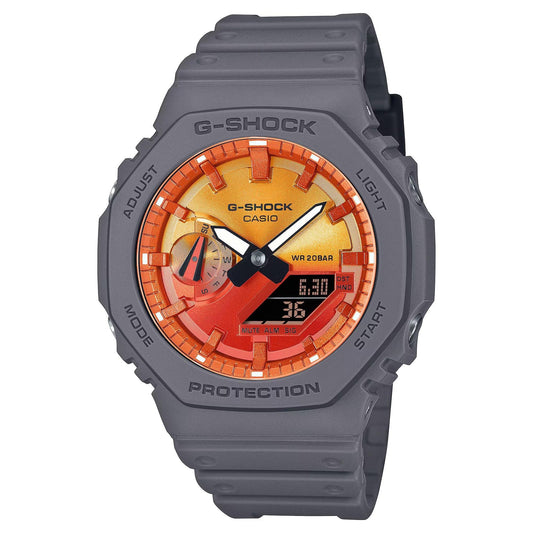 G-Shock ANALOG-DIGITAL 2100 Series Quartz Men's Watch GA2100FL-8A