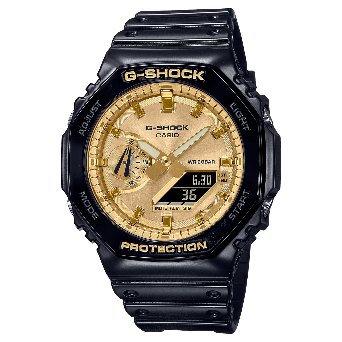 G-Shock ANALOG-DIGITAL 2100 Series Quartz Men&#39;s Watch GA2100GB-1A