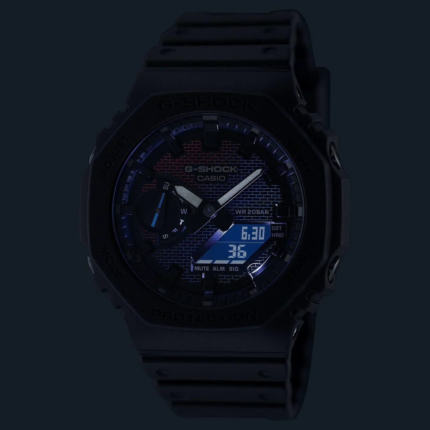 G-Shock ANALOG-DIGITAL 2100 Series Quartz Men's Watch GA2100RW-1A