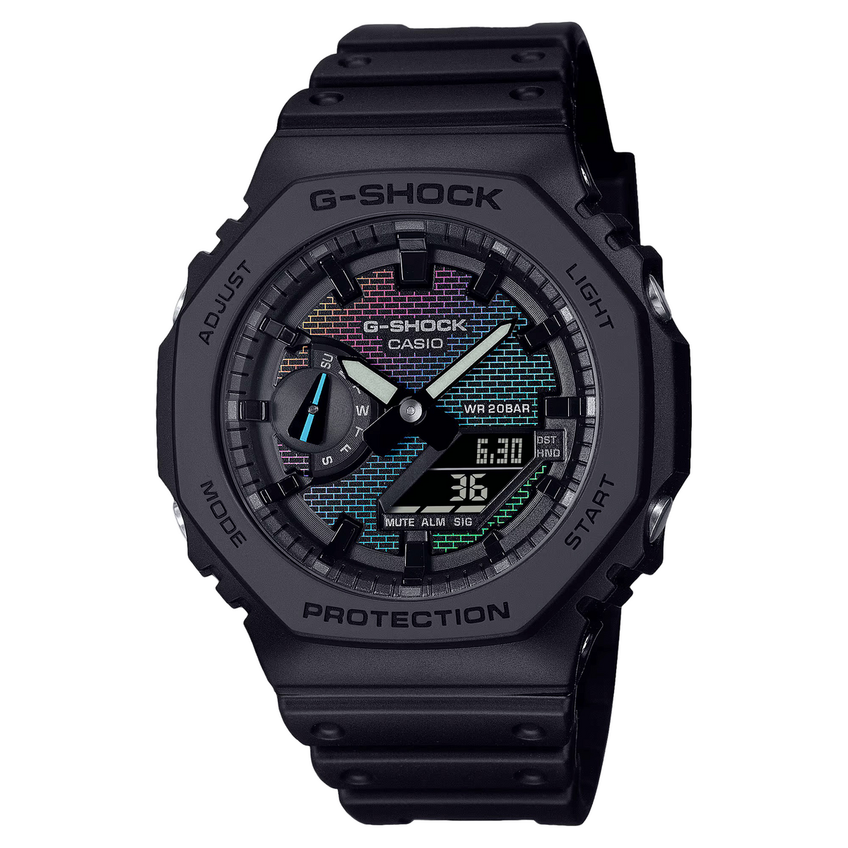 G-Shock ANALOG-DIGITAL 2100 Series GA2100RW-1A Quartz Men&#39;s Watch GA2100RW-1A