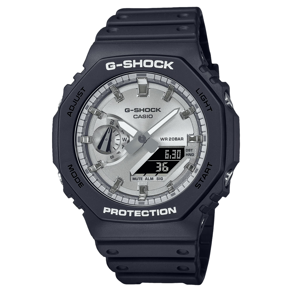 G-Shock ANALOG-DIGITAL 2100 Series Quartz Men&#39;s Watch GA2100SB-1A