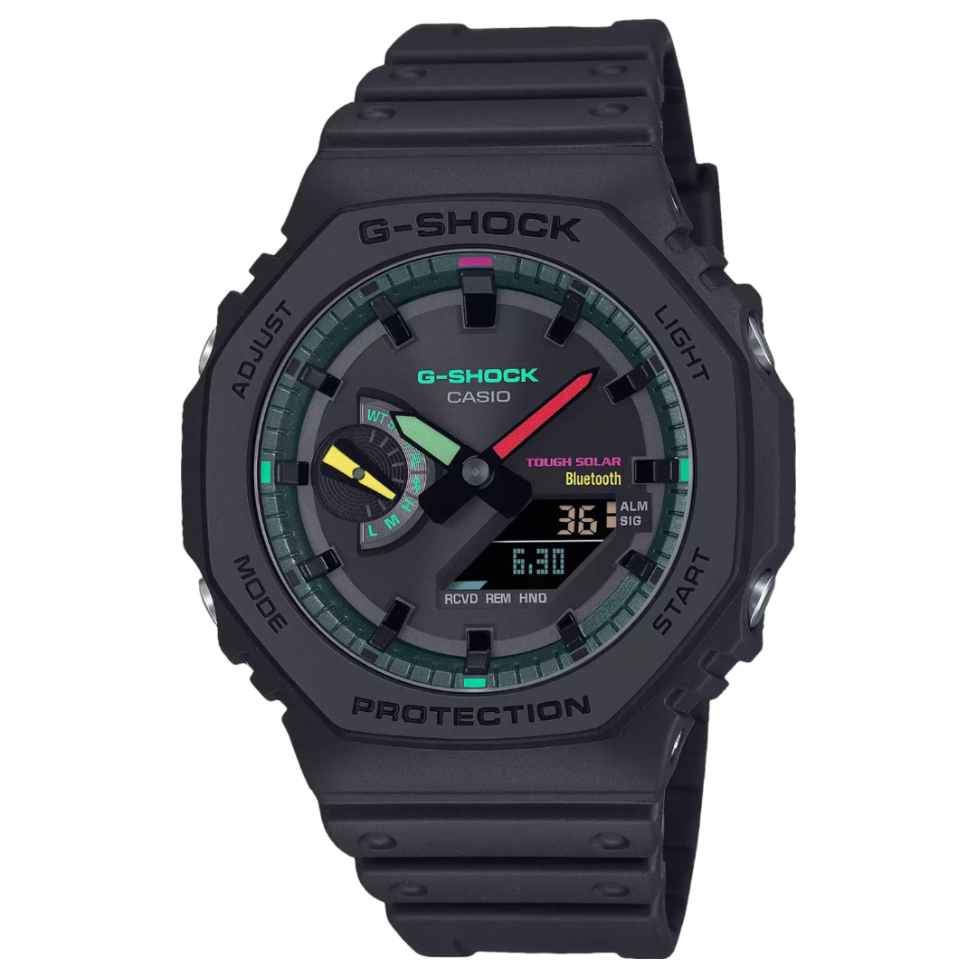 G-Shock 2100 Series Analog-Digital Solar Men&#39;s Watch GAB2100MF-1A