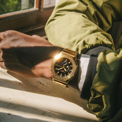 G-Shock G-STEEL 2100 Series Quartz Men's Watch GM2100YMG-9A