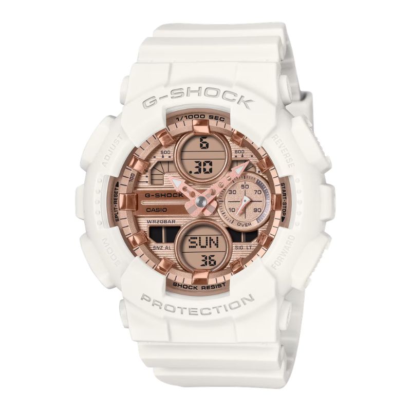 G-Shock ANALOG-DIGITAL Quartz Women's Watch GMAS140PG-7A