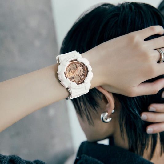 G-Shock ANALOG-DIGITAL Quartz Womens Watch GMAS140PG-7A