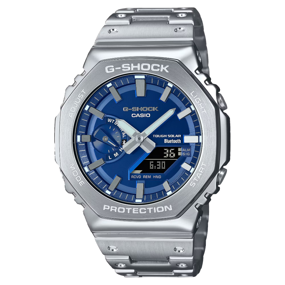 G-Shock Full Metel 2100 Series Analog-Digital Solar Men&#39;s Watch GMB2100AD-2A