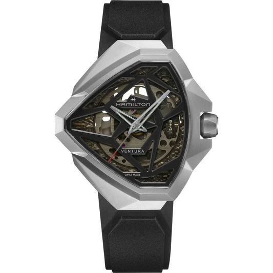 Hamilton Ventura Edge Skeleton Automatic Men's Watch H24635330