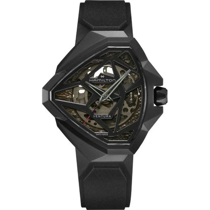 Hamilton Ventura Edge Skeleton Automatic Men's Watch H24645330