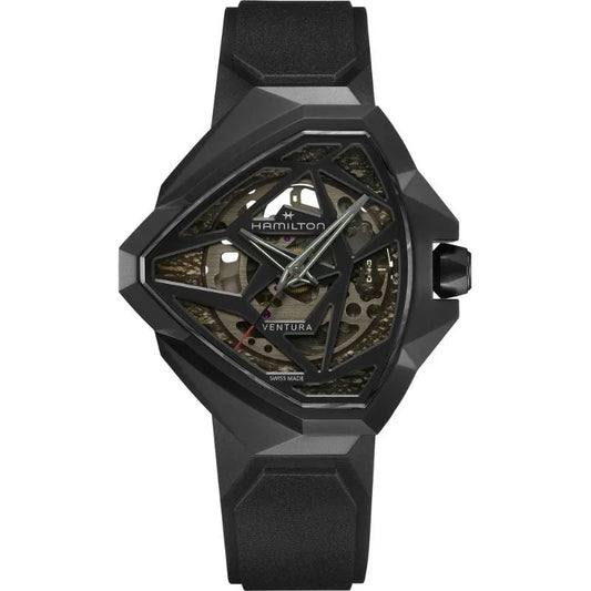 Hamilton Ventura Edge Skeleton Automatic Men's Watch H24645330