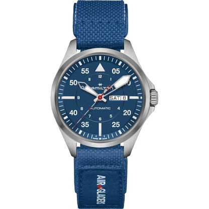 Hamilton Khaki Aviation Pilot Day Date Automatic - Air-Glaciers Edition Men's Watch H64655941