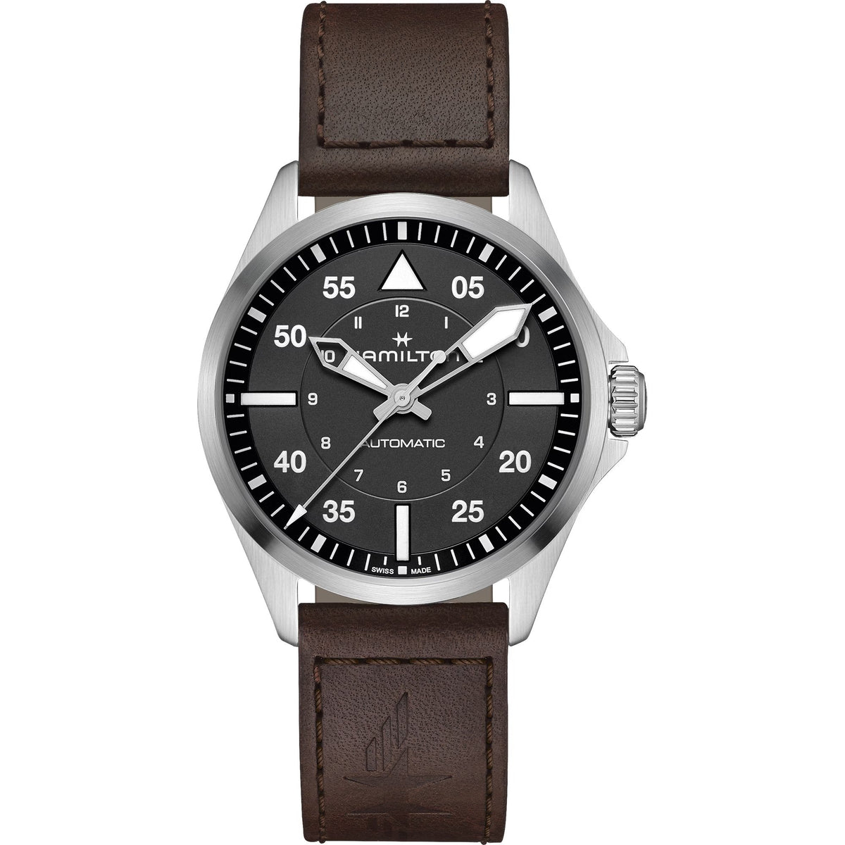 Hamilton Khaki Aviation Pilot Automatic 39mm Men&#39;s Watch H76305530