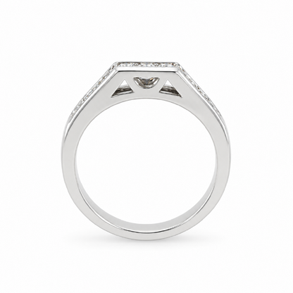 0.32CT Diamond 14K White Gold Destiny Band