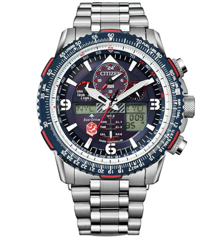 Citizen Eco Drive Promaster Snowbirds Skyhawk A-T Men's Watch JY8071-51L