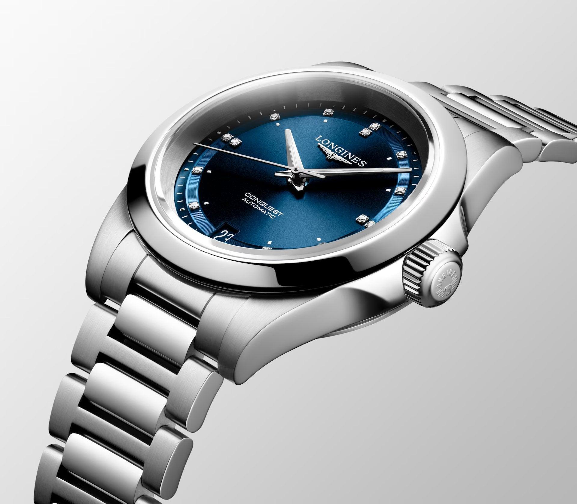 Longines conquest ladies automatic store