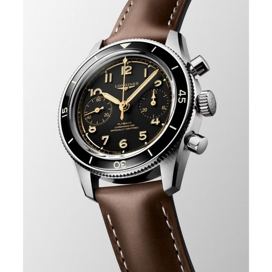 Longines Sprit Pilotn Flyback Manualwinding Men's Watch L37214532