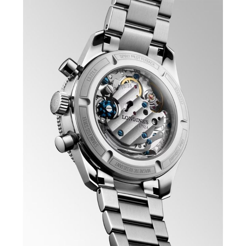 Longines Sprit Pilotn Flyback Manualwinding Men's Watch L37214536