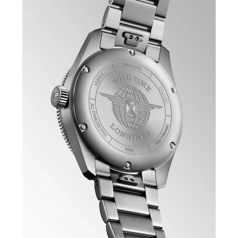 Longines Spirit Zulu Time Automatic Mens Watch L38124606