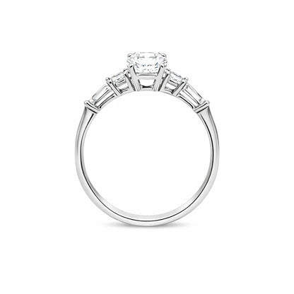 14K White Gold 1.50 CTW Lab Grown Diamond Engagement Ring