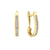 0.25 TDW Diamond 10K Yellow Gold Earrings