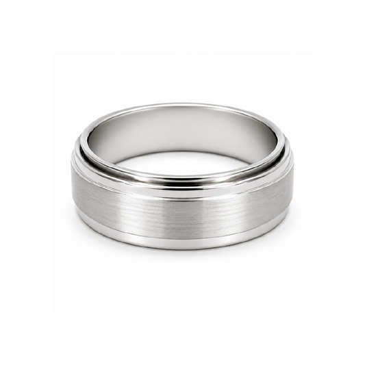 14 Karat White Gold Mardini Wedding Band