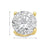 10K Yellow Gold 6mm CZ Stud Earrings