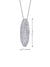 1.91TDW Diamond Fancy Pave Pendantin 14K White Gold