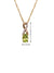 August Birthstone Pendant With 0.03TDW Diamond Accent Set in 10K Yellow Gold