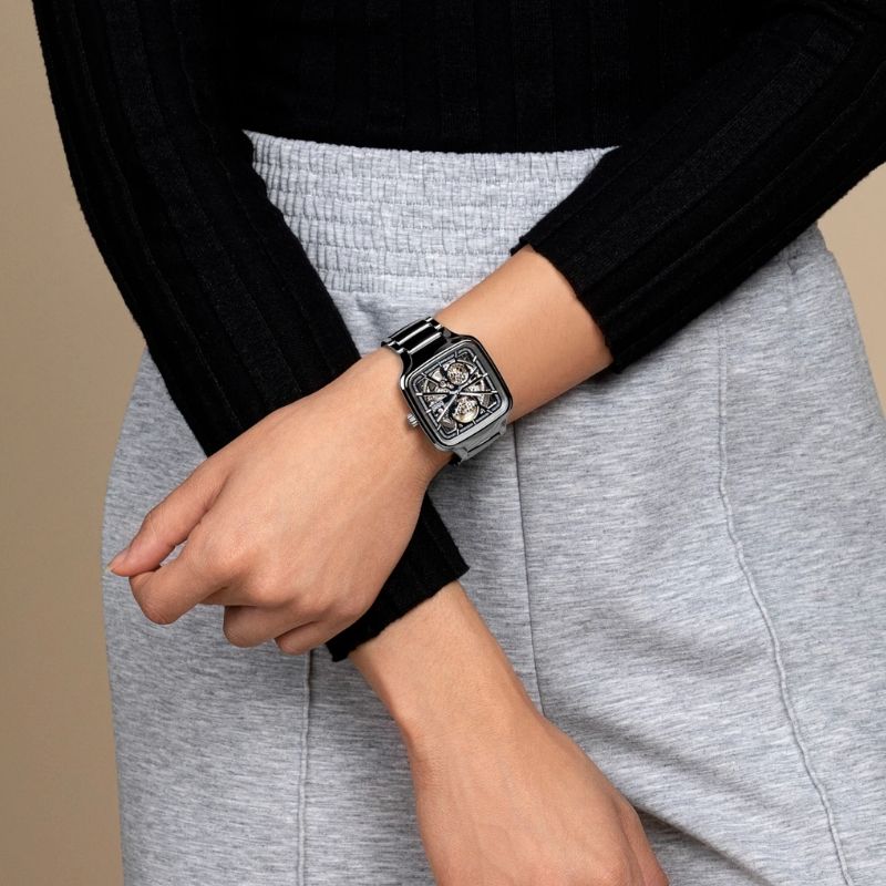 Rado True Square Automatic Open Heart Unisex Watch R27083202