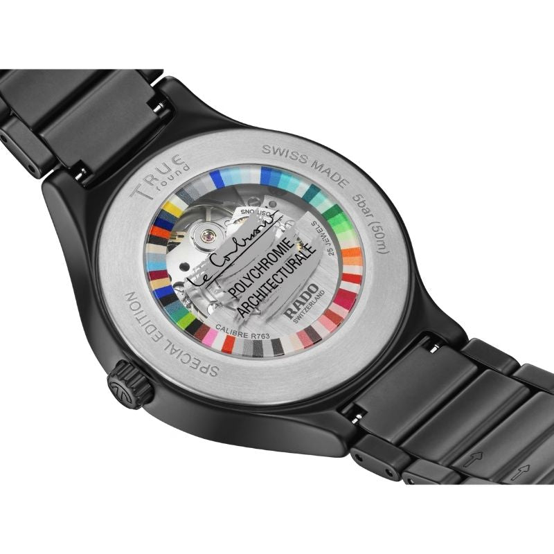 Rado True Round x Les Couleurs® Le Corbusier® Automatic Unisex Watch R27111162
