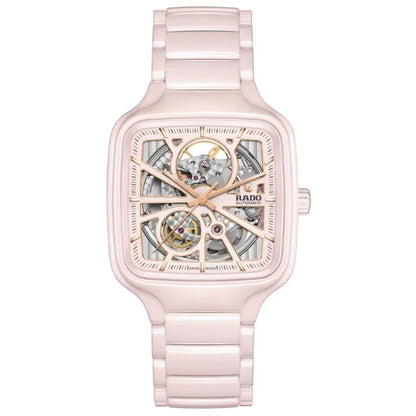 Rado True Square Automatic Open Heart Sparkling Unisex Watch R27123012
