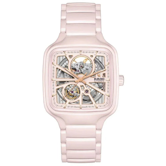 Rado True Square Automatic Open Heart Sparkling Unisex Watch R27123012