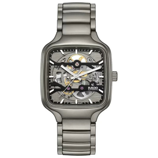Rado True Square Automatic Open Heart Sparkling Unisex Watch R27196152