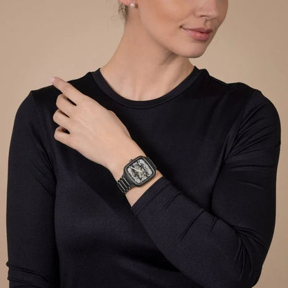 Rado True Square Automatic Open Heart Sparkling Unisex Watch R27197152