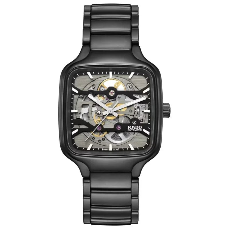 Rado True Square Automatic Open Heart Sparkling Unisex Watch R27197152